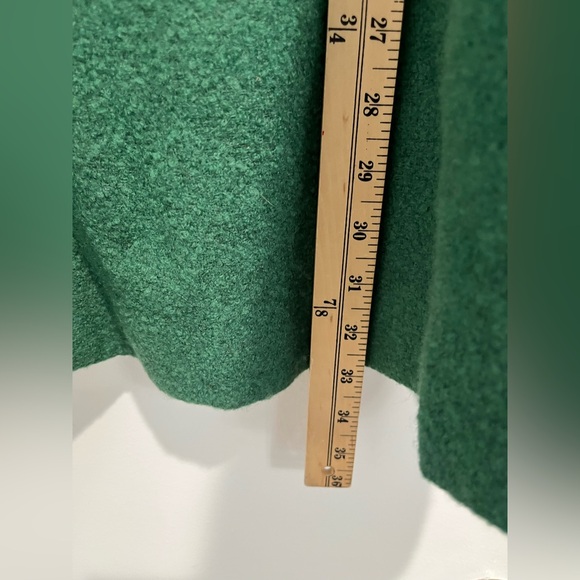 Cynthia Steffe Vibrant Green Wool Blend Coat Sz. XS/S - Picture 7 of 8